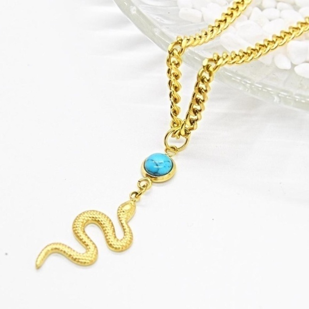 Gold Snake Chain - Picture 3 of 4